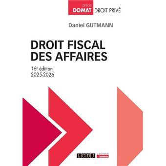 Droit fiscal des affaires - 1