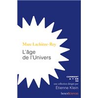L'âge de l'Univers