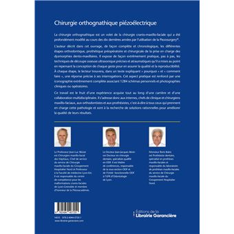 Chirurgie orthognathique piézoélectrique