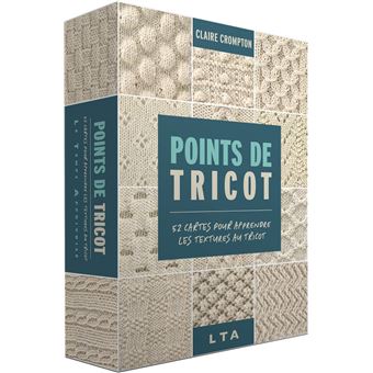Points de tricots - 52 cartes pour apprendre les textures au