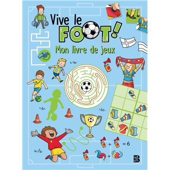 Vive le foot - Mon livre de jeux - 1