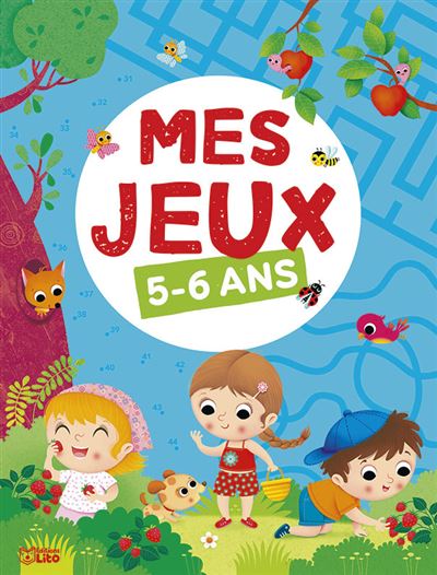Livres jeux - mes jeux 5-6 ans