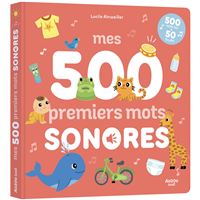Livre Sonore Interactif Pour Bébé – 470 Mots – Quiz Et Jeux – Éducatif – Dès 2 Ans – Cadeau Lecture