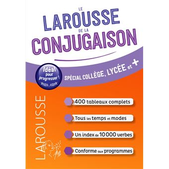 Le Larousse de la conjugaison - 1