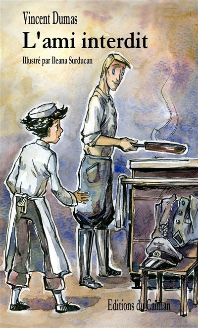 L'Ami Interdit - Vincent Dumas - Du Caiman Eds - broche