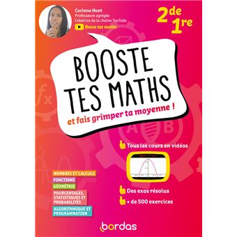 BOOSTE TES MATHS 2E 1E - 1