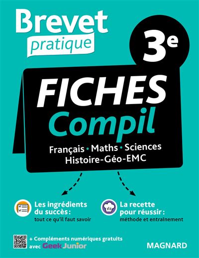 Français 3e - Mes fiches perso Brevet - Révisions Brevet 2024