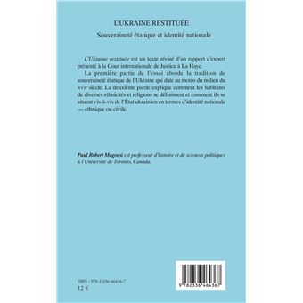 L’Ukraine restituée