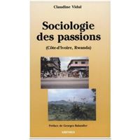 Sociologie des passions