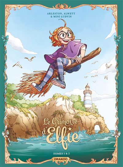 Le Grimoire d'Elfie - écrin vol. 01 et 02 - Christophe Arleston - Drakoo - Coffret - Bande dessinée jeunesse