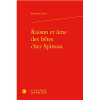 Raison et âme des bêtes chez Spinoza