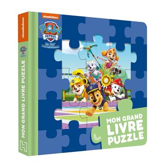 Pat' Patrouille, Paw Patrol : Pat' Patrouille - Mon grand livre puzzle (édition 2024)