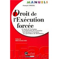 Manuel - droit de l'exécution forcée