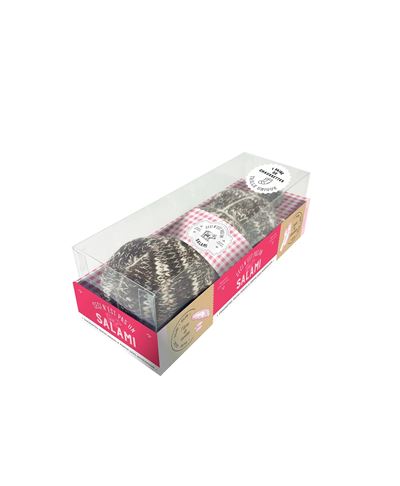 Ceci n'est pas un salami 1 livret + 1 paire de chaussettes - Collectif - Larousse - Coffret - Jeux livres objets - Larousse