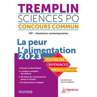 Tremplin Concours IEP Questions contemporaines 2023 - 1