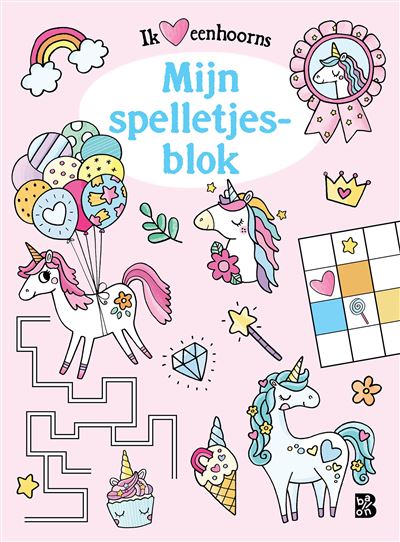 Eenhoorns: Mijn spelletjesboek