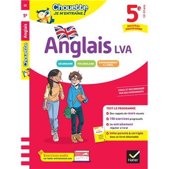 Chouette - Anglais 5e - LV1 (A1+, A2) - Nouveau programme - 1