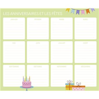 Frigobloc Hebdomadaire Compact 2026  - Calendrier Compact / sem (de janv. à déc. 2026)