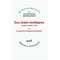 Les trois écritures