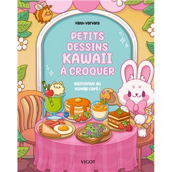 Petits dessins kawaii à croquer : Bienvenue au Kawaii Café !