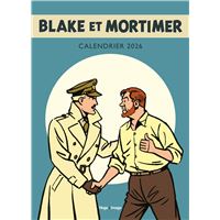 Calendrier mural Blake et Mortimer 2026