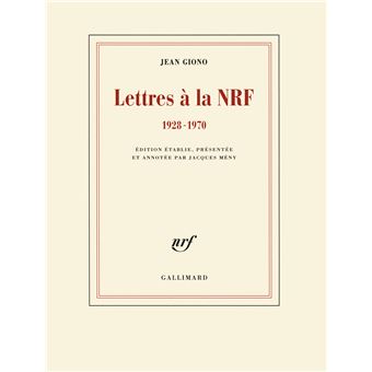 Lettres à la NRF - 1