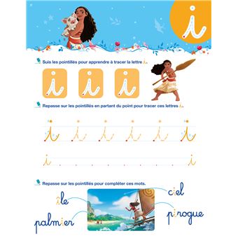 Disney - Princesses  Mon cahier effaçable - J'écris les lettres minuscules (4-6 ans)