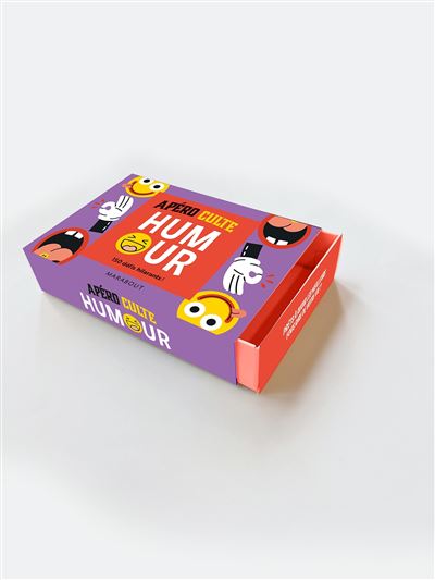Apéro culte - Humour - Gwenaëlle Aznar - Marabout - Boîte ou accessoire - Jeux livres objets