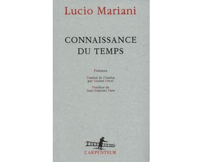 Connaissance du temps - Lucio Mariani - broché
