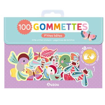 Ma pochette de 100 gommettes Bébés animaux de la ferme - Auzou