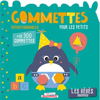 Mon P'tit Hemma Gommettes pour les petits - Les bébés animaux - broché -  Carotte Et Compagnie - Achat Livre
