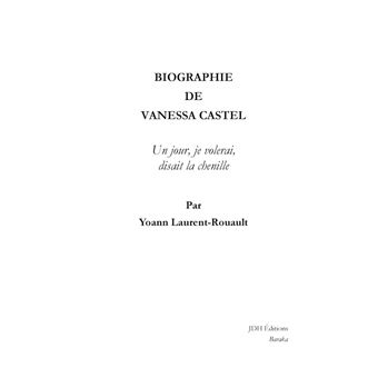Biographie de Vanessa Castel