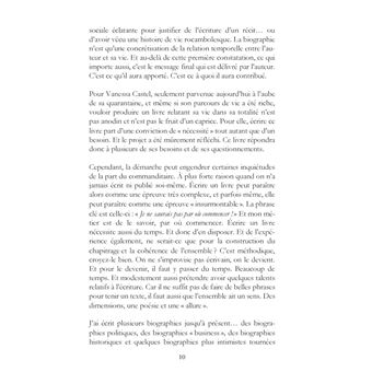 Biographie de Vanessa Castel