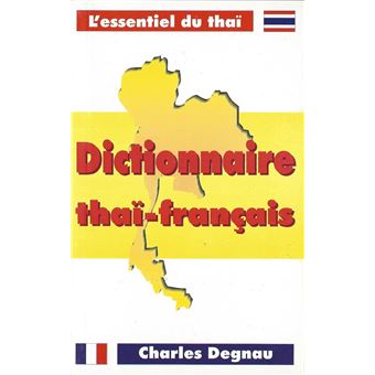 Dictionnaire thaï-français - 1
