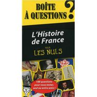 Boite à questions l'histoire de France pour les nuls