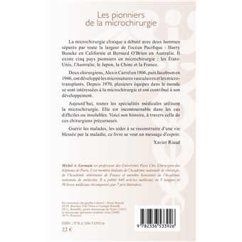 Les pionniers de la microchirurgie