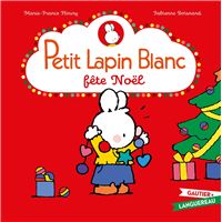 Petit Lapin Blanc fête Noël