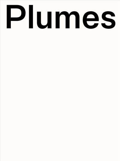 Plumes - Julien Magre - broché