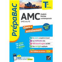 Prépabac - AMC (Anglais monde contemporain) Tle générale (spécialité) - Bac 2026