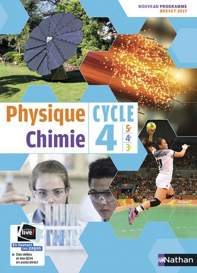 Physique chimie cycle 4, 5e, 4e, 3e : nouveau programme, brevet 2017 - Image 3