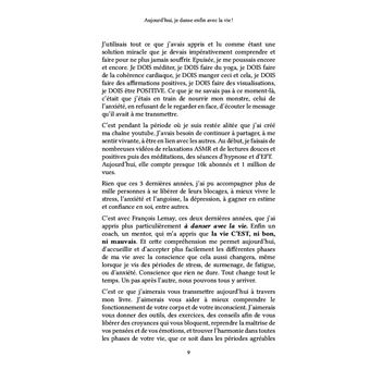 Aujourd'hui, je danse enfin avec la vie !