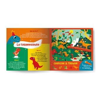 Mon coffret découverte dinosaures - coffret lampe