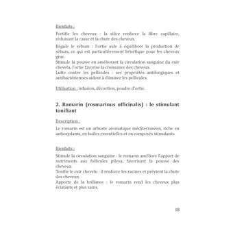 Secrets et Douceur Botanique pour les cheveux