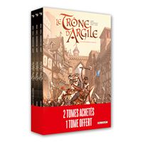 Trône d'argile - pack T01 Edition HC + T02 +T03