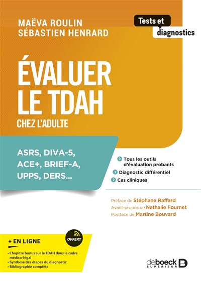 Évaluer le TDAH chez l'adulte: ASRS, DIVA-5, ACE+, BRIEF-A, UPPS, DERS... - Maëva Roulin (2025)
