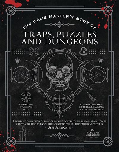 GAME MASTERS BOOK TRAPS PUZZLES DUNGEONS HC