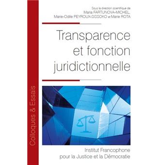 Transparence et fonction juridictionnelle - 1