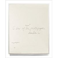 Diane Arbus: A Box of Ten Photographs /anglais
