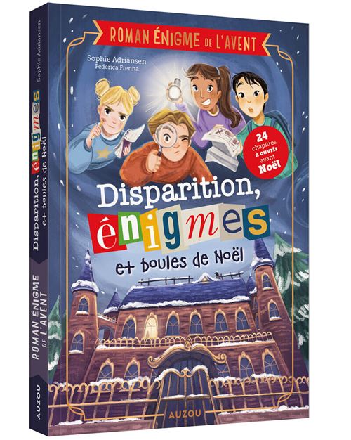 Roman énigme de l avent - disparition, énigmes et boules de noël - Sophie Adriansen - broché