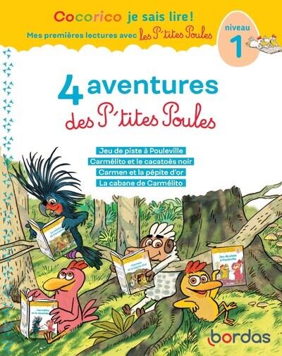 Cocorico Je sais lire ! premières lectures avec les P'tites Poules - compil 2024 - Marie-Christine Olivier - broché